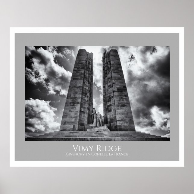 Vimy Ridge, France Poster (Vorne)