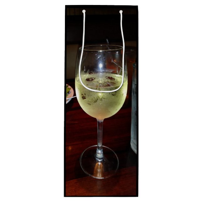 Vin blanc réfrigéré sur un Sac fourre-tout à vin (Devant)