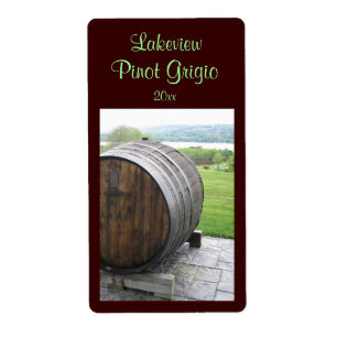 Vin Cask Étiquette Maison
