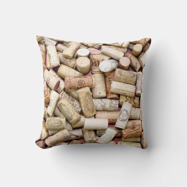 Vin Corks Coussin (Recto)