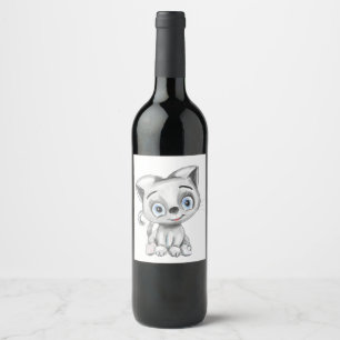 Vin de chat amusant Étiquette - Cadeau personnalis