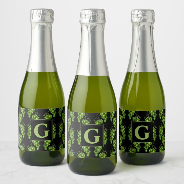 Vin de raisins verts Étiquettes (Bouteilles)