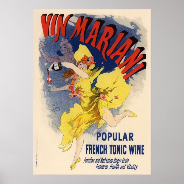 Vin Mariani Poster (Vorne)