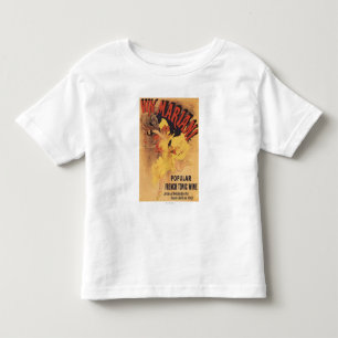 Vin Mariani tanzendes Mädchen beim Weinsausschenke Kleinkind T-shirt