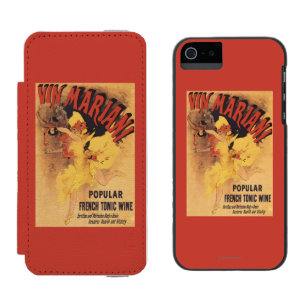 Vin Mariani Tänzerin-strömender Wein Incipio Watson™ iPhone 5 Geldbörsen Hülle