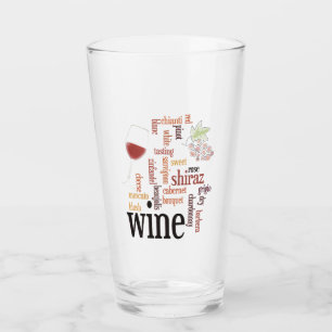 Vin Mot Cloud Design Verre à boire