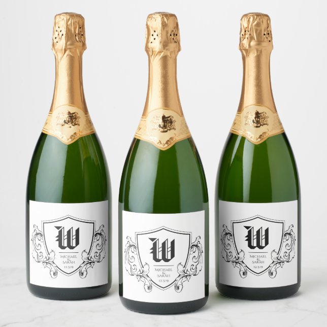 Vin personnalisé et Étiquette à bouteille de vin p (Bouteilles)
