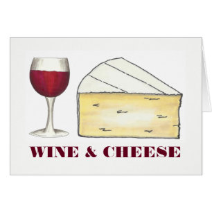 Vin rouge et fromage brique Merlot Cabernet Glass