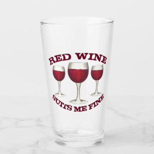 Vin rouge me convient Verre fin de Merlot Cabernet