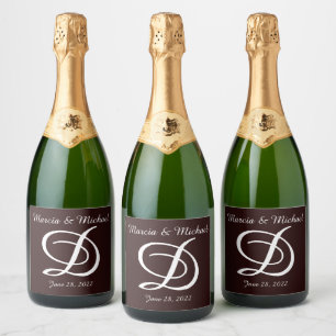 Vin, Vin mousseux, Étiquette de boissons