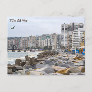Viña del Mar, Chile Postkarte