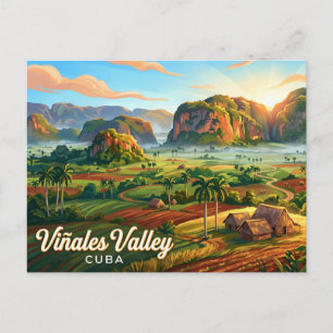 Viñales-Tal Kuba Postkarte