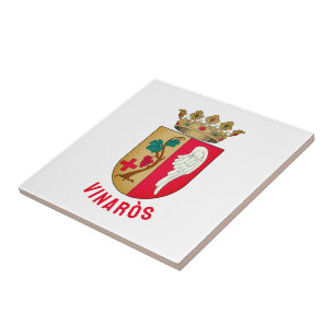 Vinaròs Wappen - Gemeinde Valenciana Fliese