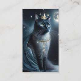 Vinatge Royal Cat Visitenkarte
