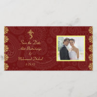 Vinayaka Mariage Sauvez la Date Cartes photos