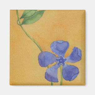 "Vinca" Blumenmagnet Magnet