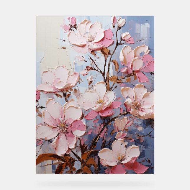 Vinca - Floral Impasto (Recto)
