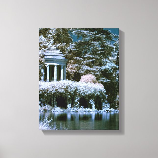 Vincennes Park Paris Frankreich Stretched Canvas P Leinwanddruck (Vorderseite)