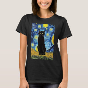 Vincent Cat Gogh T - Shirt
