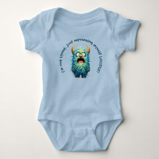 Vincent: Entsetzlich aber Adorable! Baby Strampler