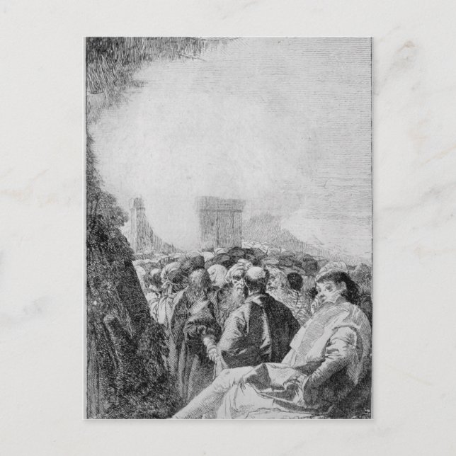 Vincent Ferrer, 1750-80 Postkarte (Vorderseite)