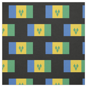Vincent-Flagge Stoff
