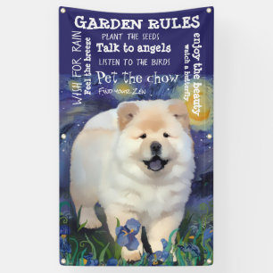 VINCENT IN THE STARS chow Gartenbanner 3'x5' Banner