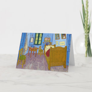 Vincent Schlafzimmer in Arles Van Gogh Karte