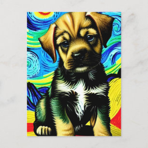Vincent Van Dog Postkarte