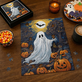 Vincent van Ghost Spooky Night Halloween