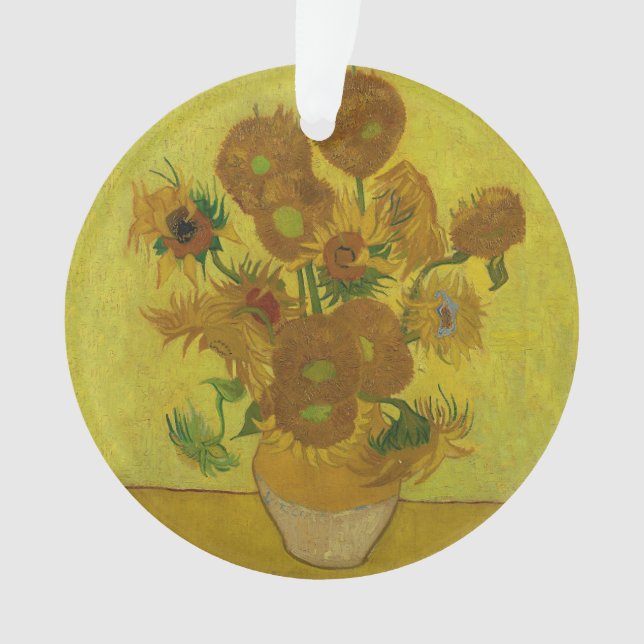 Vincent Van Gogh 15 Peinture de tournesols (devant)