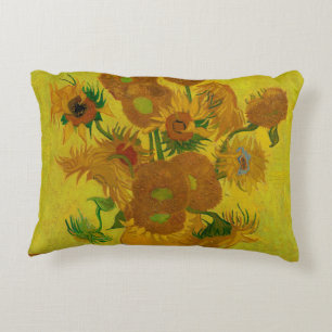 Vincent Van Gogh 15 Sonnenblumen Gemälde Dekokissen