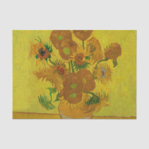 Vincent Van Gogh 15 Sonnenblumen Gemälde Seidenpapier