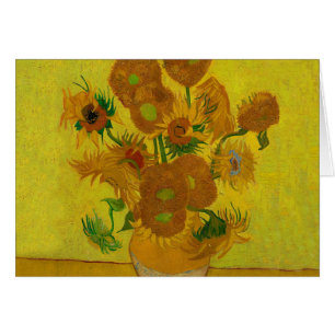 Vincent Van Gogh 15 Sonnenblumen Malerei