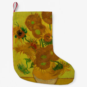 Vincent Van Gogh 15 Sonnenblumen Malerei Kleiner Weihnachtsstrumpf
