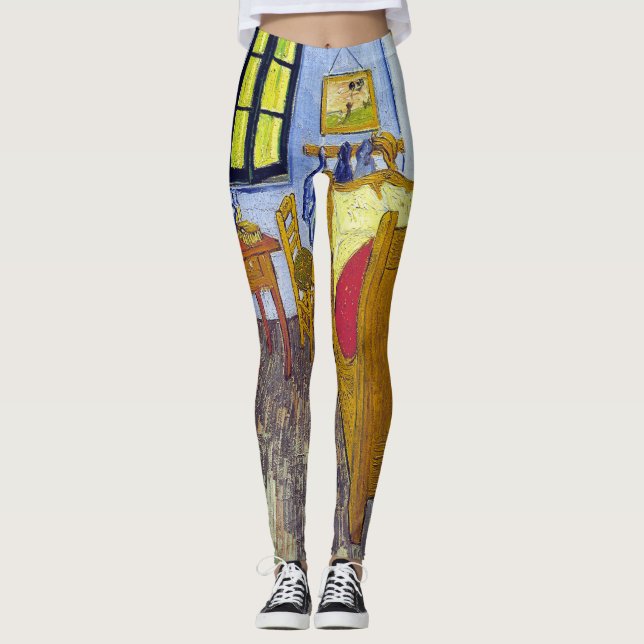 Vincent van Gogh 1888 das Schlafzimmer bei Arles Leggings (Vorderseite)