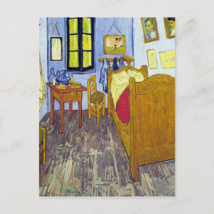 Vincent van Gogh 1888 Das Schlafzimmer in Arles Postkarte