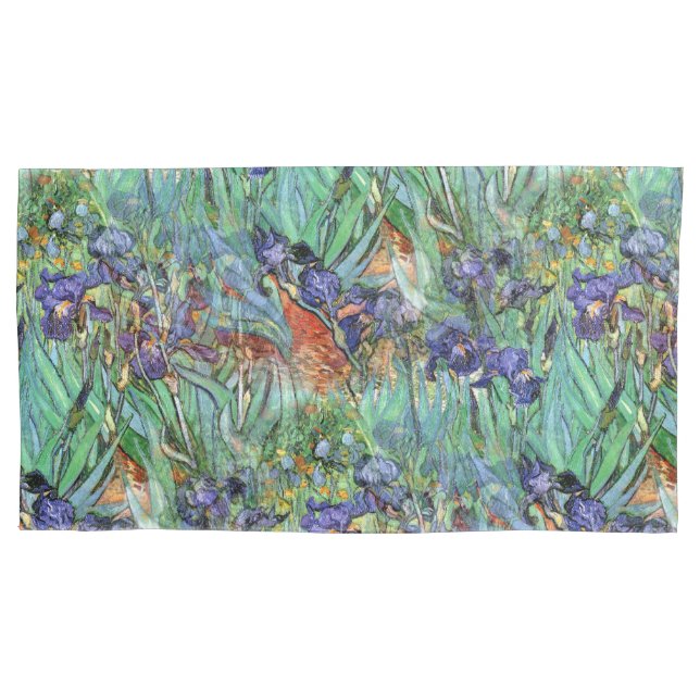 Vincent van Gogh 1889 Iris Kissenbezug (Vorderseite)
