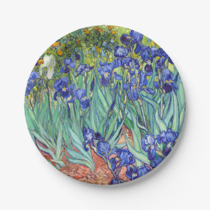 Vincent Van Gogh 1898 Schwertlilien Pappteller