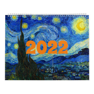Vincent Van Gogh 2022 Kalender