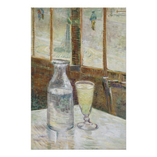 Vincent van Gogh Absinthe Berühmtes Gemälde Poster
