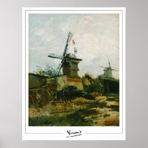 Vincent Van Gogh Affiche d'art de Zedign #22
