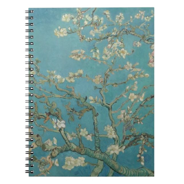 Vincent van Gogh - Almond Blossom 1890 Tableteclot Notizblock (Vorderseite)