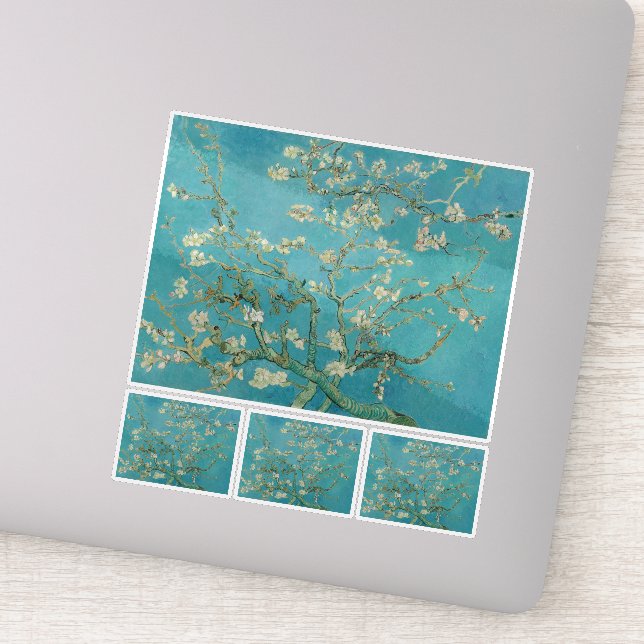 Vincent Van Gogh, Almond Blossom, Amandelbloesem Aufkleber (Detail)