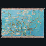 Vincent van Gogh - Almond Blossom Decke<br><div class="desc">Almond Blossom / Zweig with Almond Blossom - Vincent van Gogh,  Oil on Canvas,  1890</div>