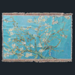 Vincent van Gogh - Almond Blossom Decke<br><div class="desc">Almond Blossom / Zweig with Almond Blossom - Vincent van Gogh,  Oil on Canvas,  1890</div>