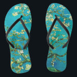 Vincent Van Gogh Almond Blossom Fine Art Art Flip Flops<br><div class="desc">Vincent Van Gogh Almond Blossom Fine Art Art</div>