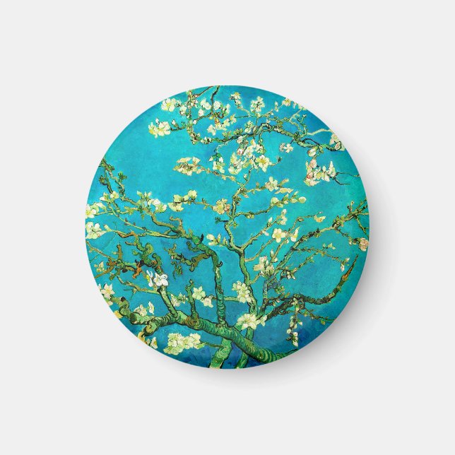 Vincent Van Gogh Almond Blossom Fine Art Magnet (Vorne)