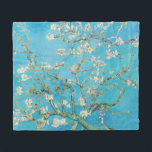 Vincent van Gogh - Almond Blossom Fleecedecke<br><div class="desc">Almond Blossom / Zweig with Almond Blossom - Vincent van Gogh,  Oil on Canvas,  1890</div>