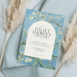 Vincent Van Gogh Almond Blossom Floral Wedding Einladung